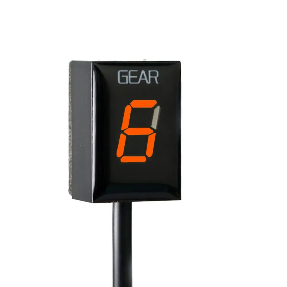 Gear Indicator For Kawasaki ER6N Z1000SX Ninja400 Z1000 Z800 Z750 Versys 650 Z650 W800 Motorcycle Speed Display Meter Accessory Zpaxo Orange