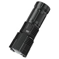 Strong Light Illumination Flashlight Telescopic Zoom Digital Display Zpaxo black