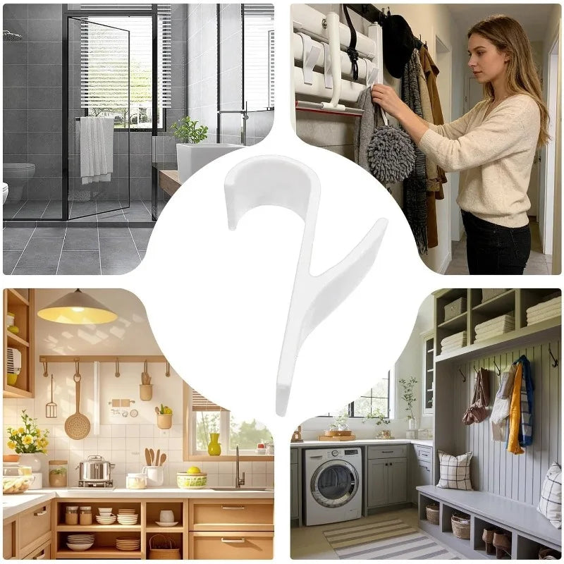 Multi-Purpose Heating Hook Coat Hook Towel Rack Radiator Bracket Bathroom Hook Clothes Hanger Soft Scarf Rack Towel Rack Zpaxo