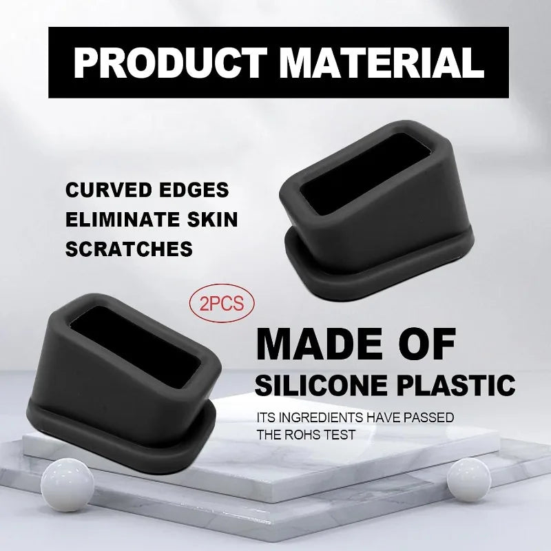 Anti-Slip Silicone Car Seat Belt Buckle Holder | 1/2/4 Pack