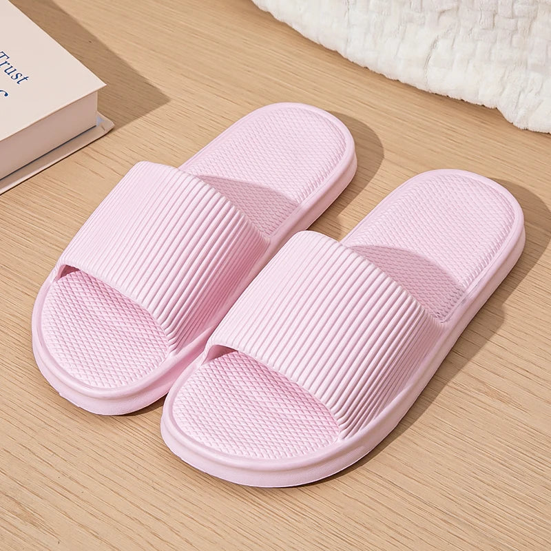 Thick Platform Bathroom Home Slippers Women Fashion Soft Sole EVA