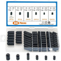 Rubber Material Car Carburetor Vacuum Cover Durable Black Plug Valve Zpaxo Black-80pcs