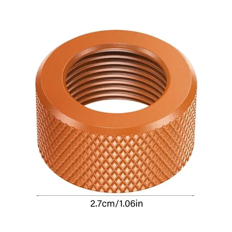 17mm Ball Head Tightening Nut Replacement Part for Phone Holder Mounts Car Desktop Stand Aluminum Alloy Fastener Zpaxo
