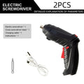Electric Screw Driver 3.6V Mini Household Electric Drill Rotated Cordless Screwdriver Impact Drills Portable Power Repair Tools Zpaxo Basic set