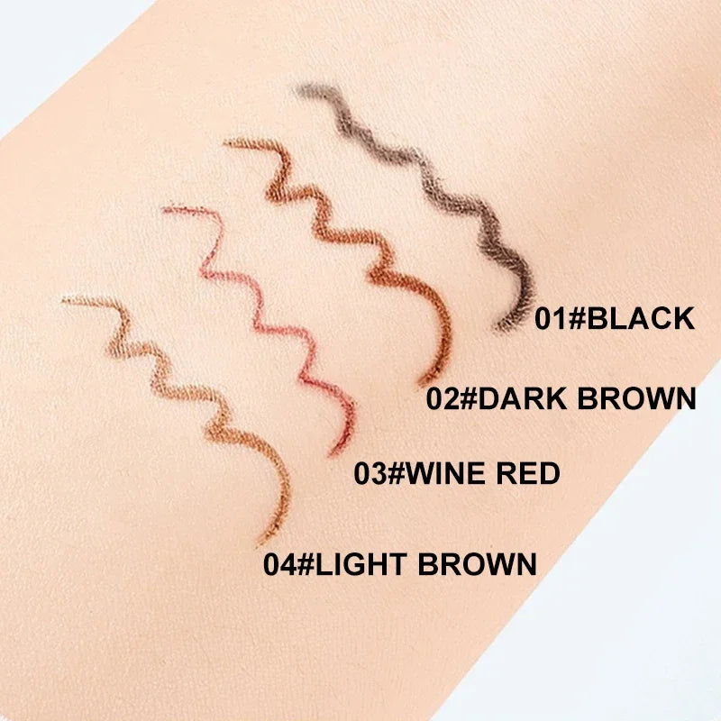 Matte Wine Red Silky Long-lasting Eye Liner Gel Pencil Waterproof