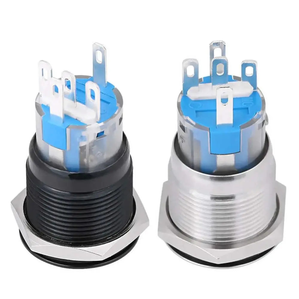 12V Waterproof Engine Start Button Zinc-aluminium Alloy Ignition Zpaxo