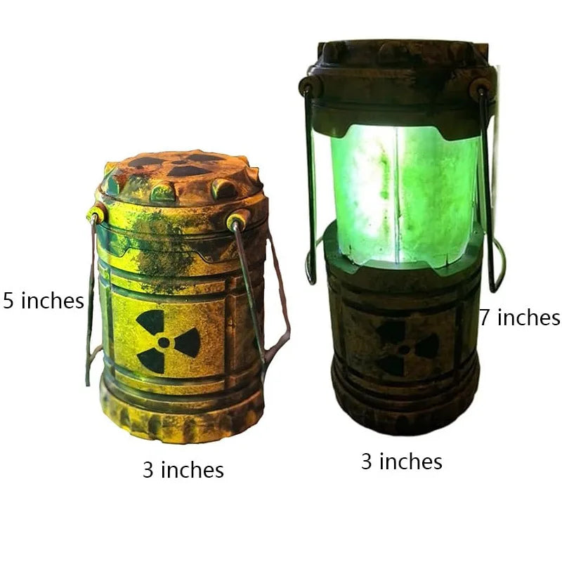 Festive Atmosphere Decoration Creative Resin Crafts Simulation Nuclear Reactor Image Night Lighting Hand-held Lamp Birthday Gift Zpaxo