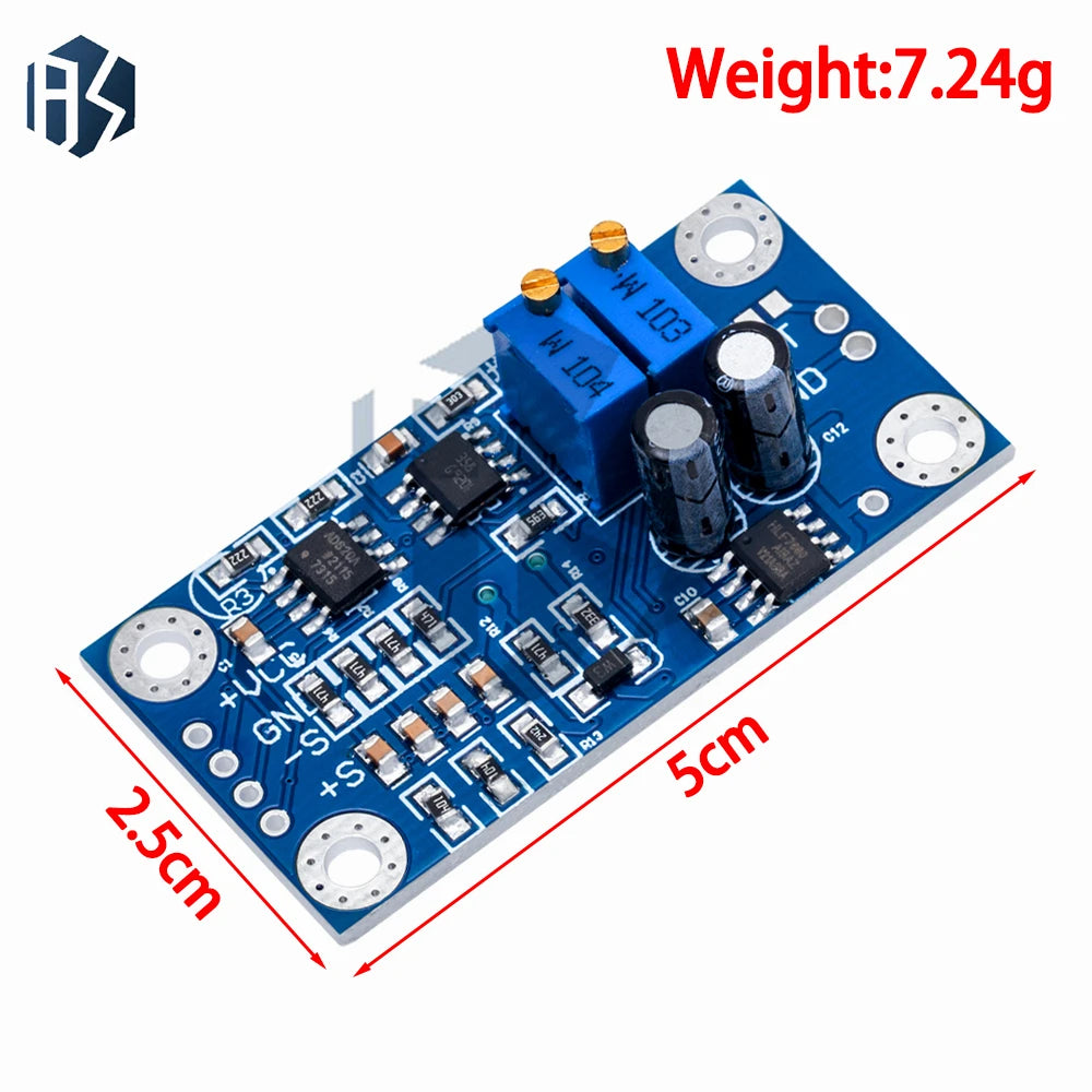AD620 Microvolt MV Voltage Amplifier Signal Instrumentation Module Zpaxo
