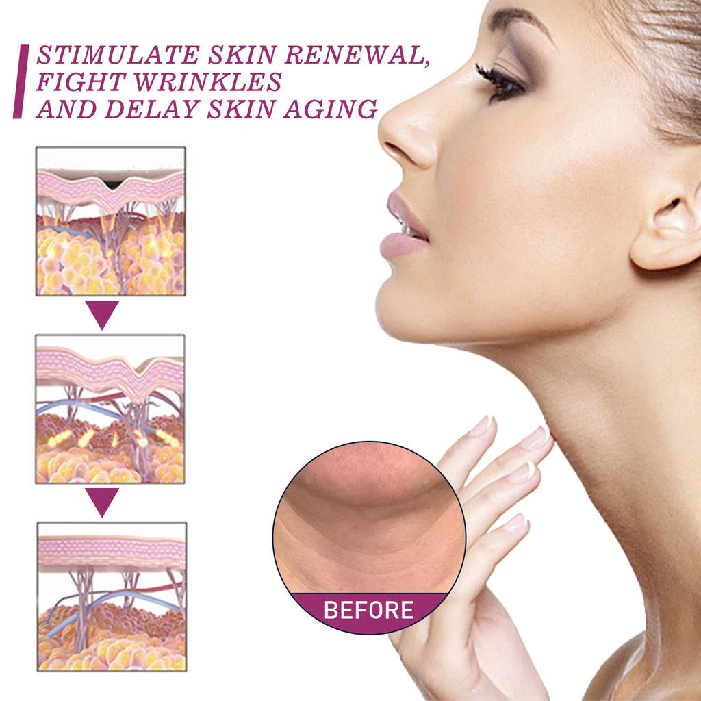 JAYSUING Hydrolyzed Collagen Neck Cream Anti-Aging Neck Firming Cream Reduce Wrinkles & Tighten Skin Moisturizing Care for neck Zpaxo