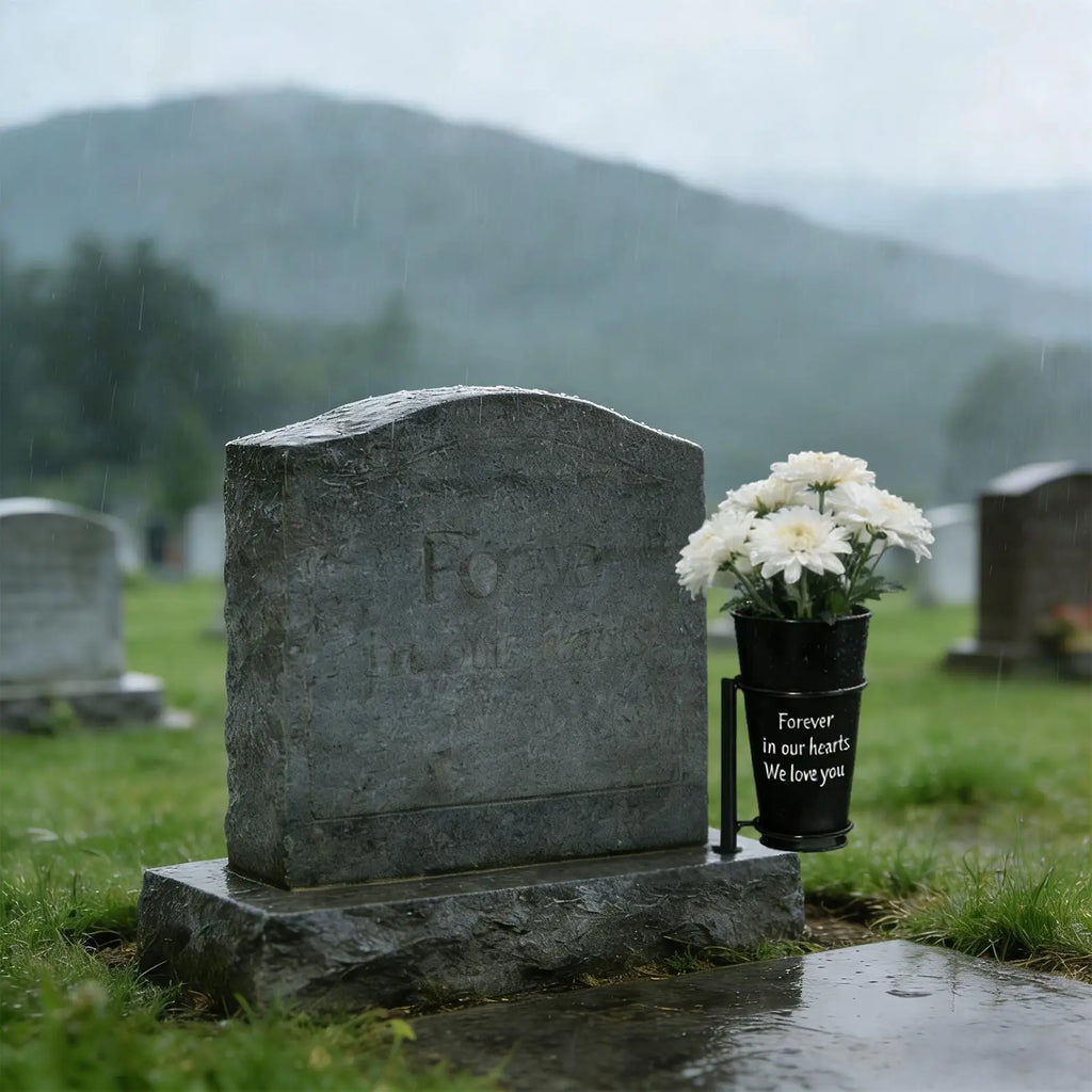 Cemetery Vases Grave Yard Decoration Supplies Flower Holder Memorial