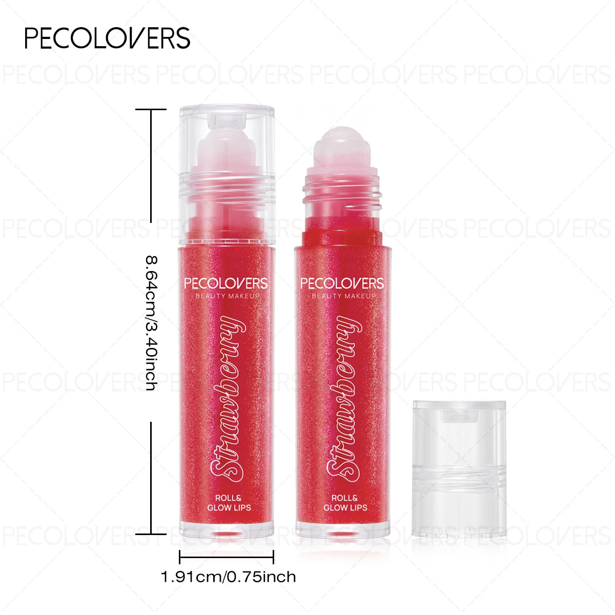 1PC Moisturizing Lip Gloss - Hydrating and Nourishing Formulawith a Fresh Fruit Flavor, Glossy and Radiant Texture Zpaxo