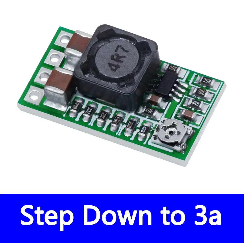 3A 5A DC-DC Buck Step-down Power Supply Module 5V-12V 24V 5V 3 3V 9V Zpaxo Step Down to 3a