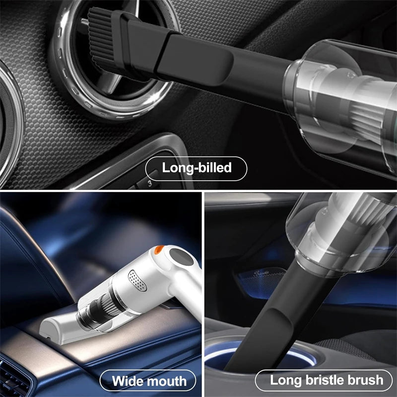 15000Pa Wireless Mini Vacuum Cleaner Handheld Large Suction Car Vacuum Cleaner For Home Car Vacuum Cleaner Pet Hair Absorber Zpaxo