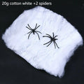 Halloween Stretchy Spider Web Decoration with Spiders | Haunted Decor Halloween Decoration Zpaxo A