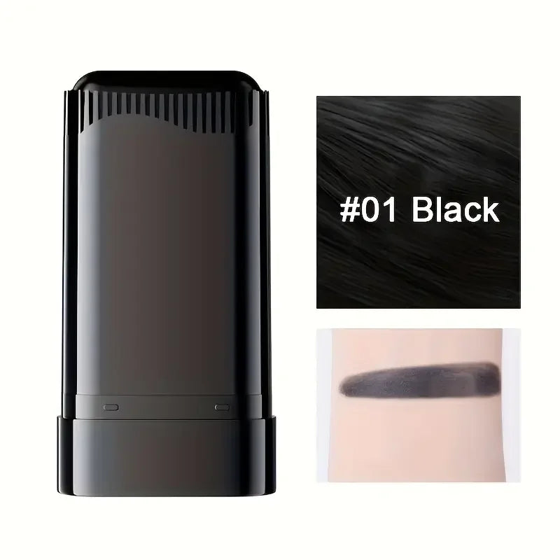 2 in 1 Hair Dye Stick with Comb,Quick Gray Coverage,Easy Application,Quickly Dye Hair Long Lasting Temporary Hair Coloring Pen Zpaxo 01Natural black