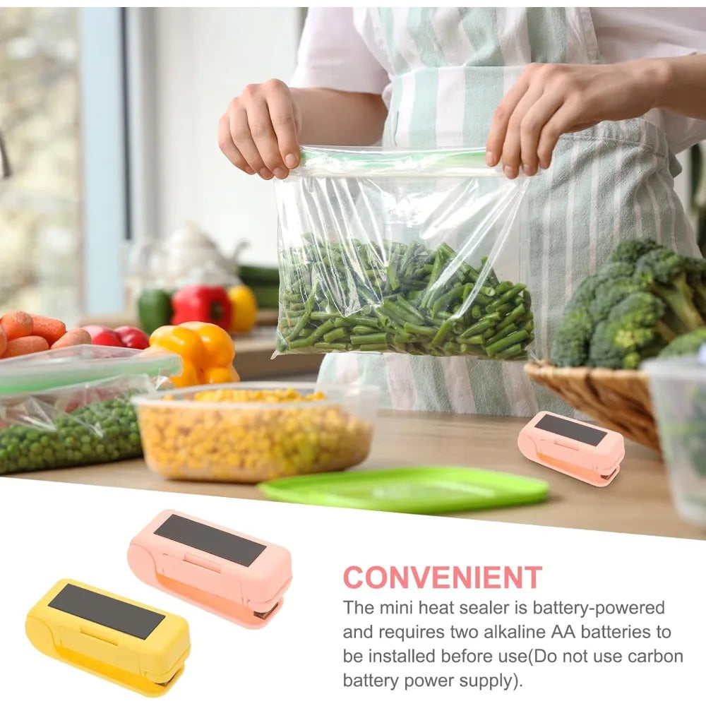 Portable Mini Sealing Machine Handheld Food Heat Vacuum Sealers