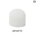 Silicone Elastic Flashlight Diffuser Lampshade Lamp Shade Cover 28 25