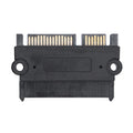 SATA Male Female Straight Head 22Pin 7+15 Converter Power Data Adapter
