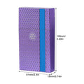 Cigarettes Case Holder Cigarettes Carrying Box For 20-piece Slim Cigars Small Cigarettes Container Cigarettes Protective Case Zpaxo PURPLE China Mainland
