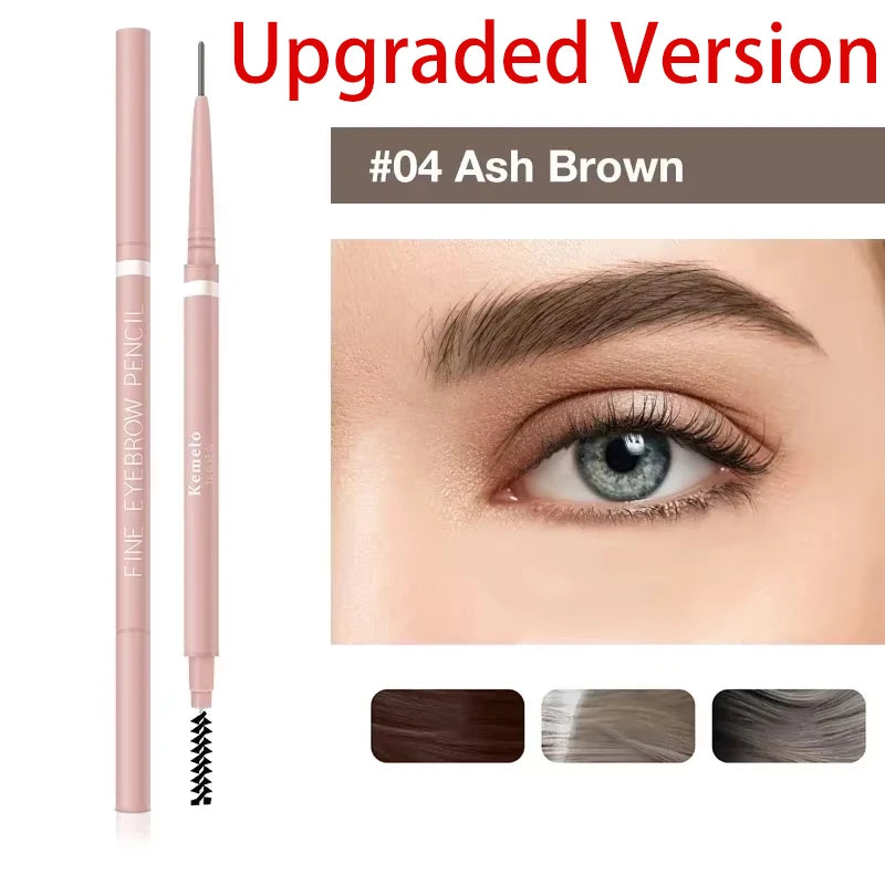 Waterproof Double-ended Eyebrow Pencil Ultra Fine Sweat-proof Long Zpaxo X4 upgraded version