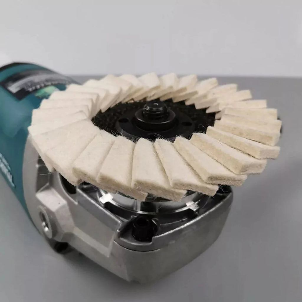 Wool Polishing Wheels Buffing Pads Angle Grinder Accessories Grinding