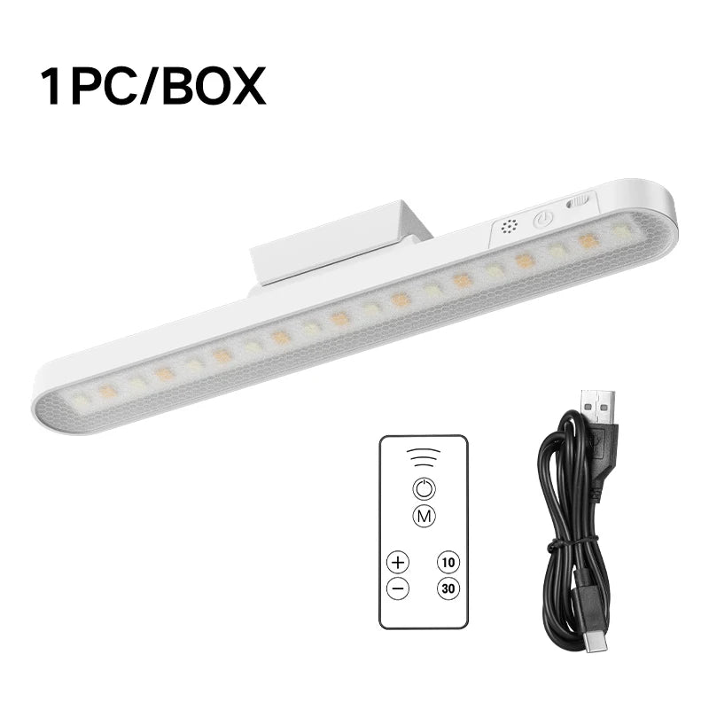 LED Study Desk Lamp Eye Protection Student Bedside Bedroom Vanity