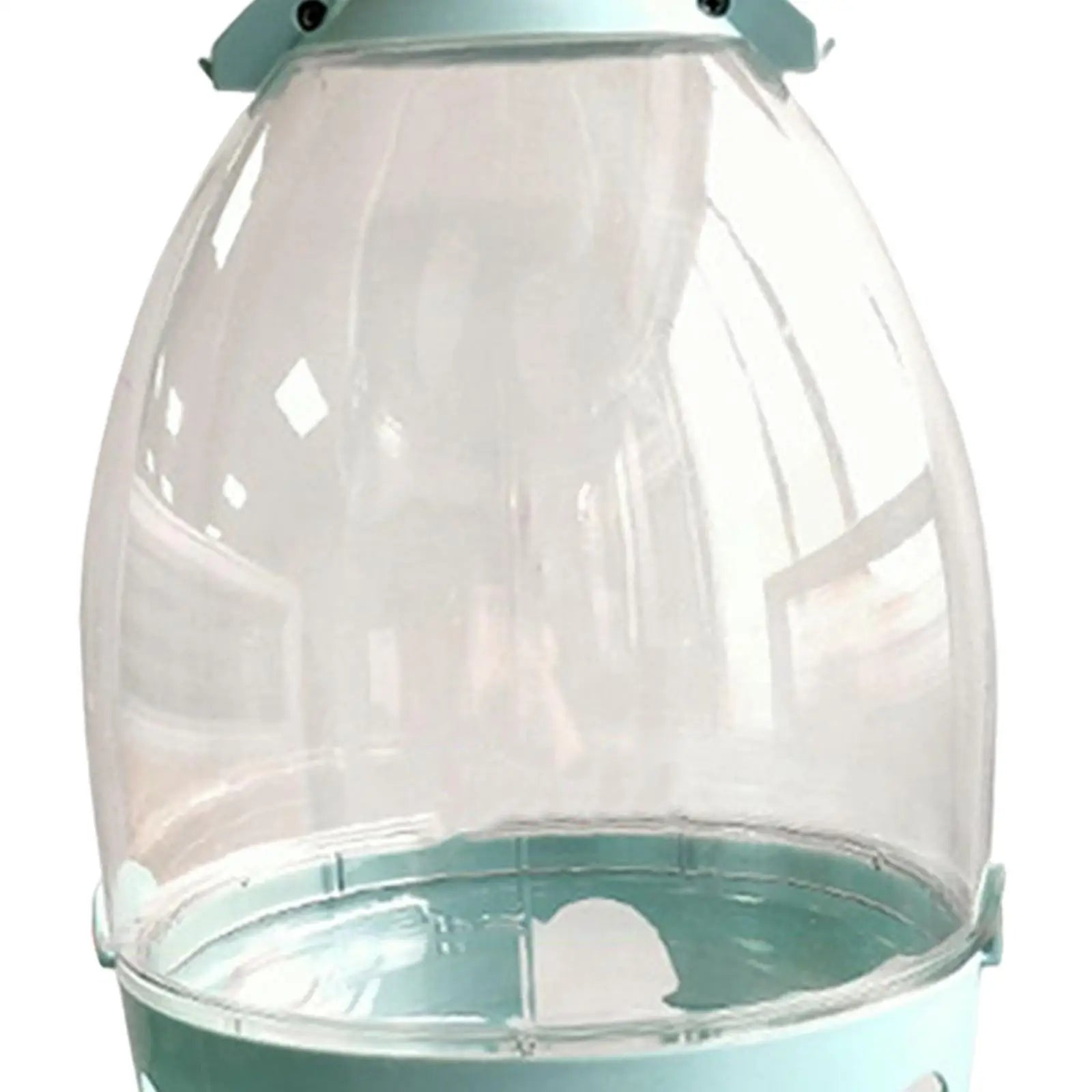 Pigeon Water Dispenser Automatic Feeder Water Container with Handle Bird Feeding Drinker for Dove Duck Bird Cage Accessories Zpaxo