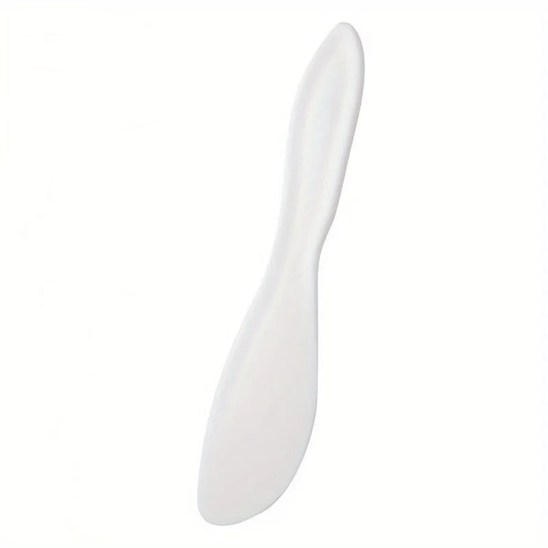 Non-Stick Plastic Spreader Knife & Cake Cream Scraper Kitchen Spreader Knife Zpaxo WHITE