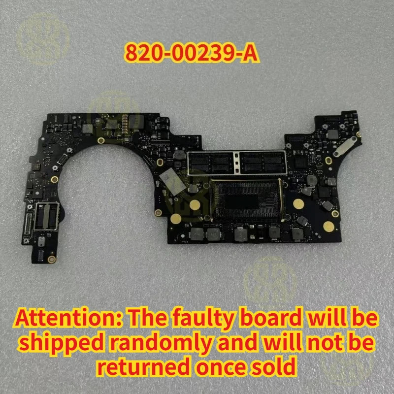 Macbook A1706 820-00239-A Faulty Logic Motherboard 2016 Years