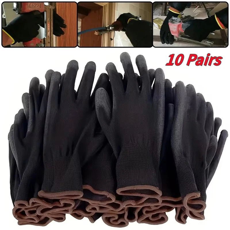 Protective Work Gloves Wear-resistant Non-slip Anti-static Gardening Zpaxo