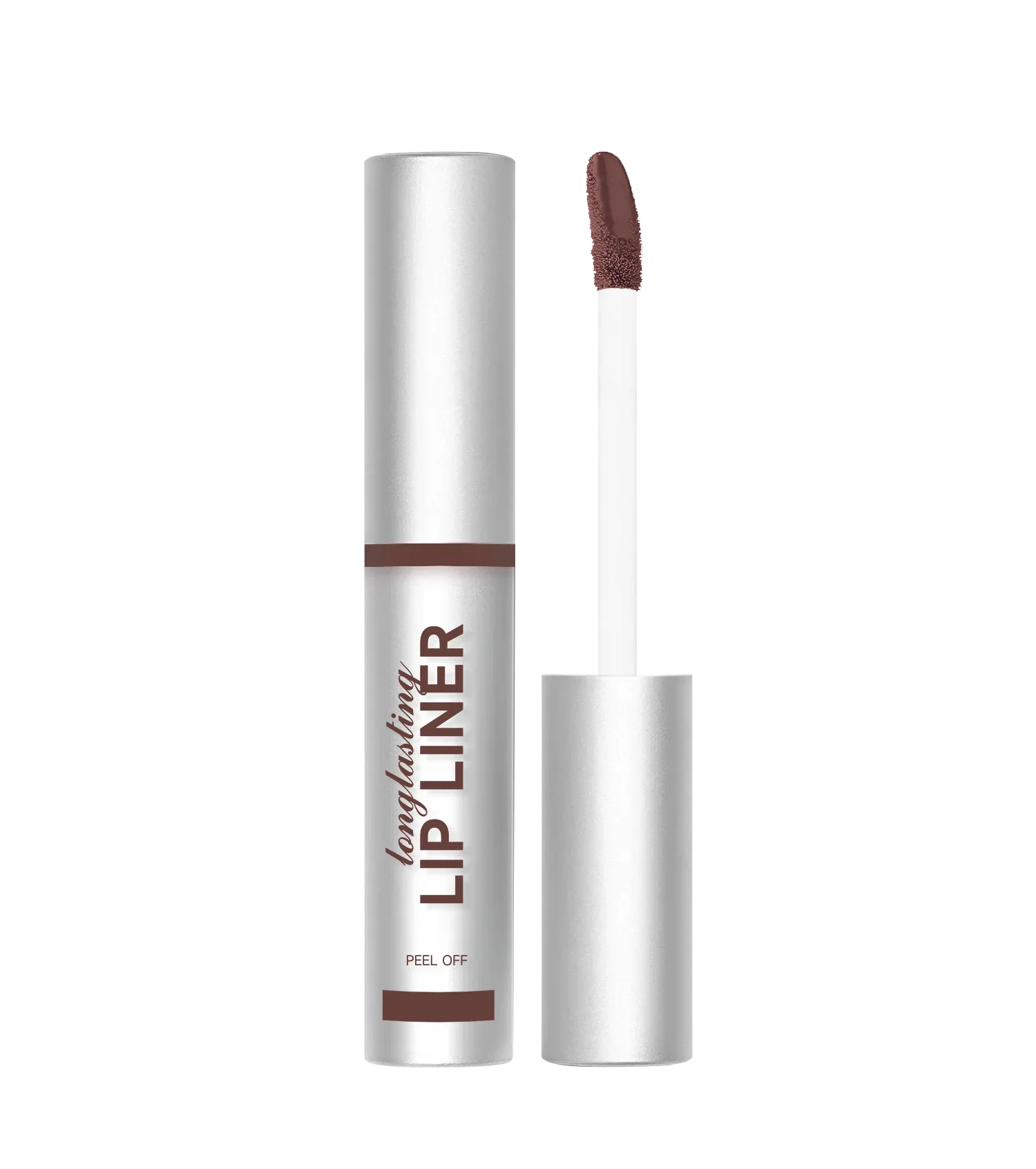 1PC Peel Off Lip Liner Matte Lip Tint Contour Tear-off Lip Stain-Applicator for All Skin Types, Create A Charming Makeup Zpaxo 08