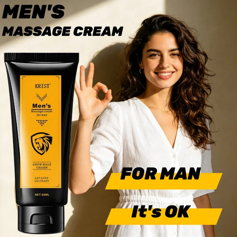 Men's Intimate Care Cream with Epimedium And Other Ingredients Large Capacity Exclusive Gift for Men Personal Hygiene Zpaxo