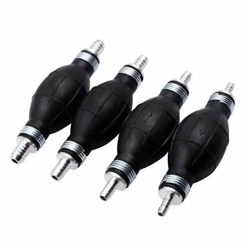 Manual Fuel Transfer Pump Rubber Aluminum Hand Primer Bulb Diesel Zpaxo