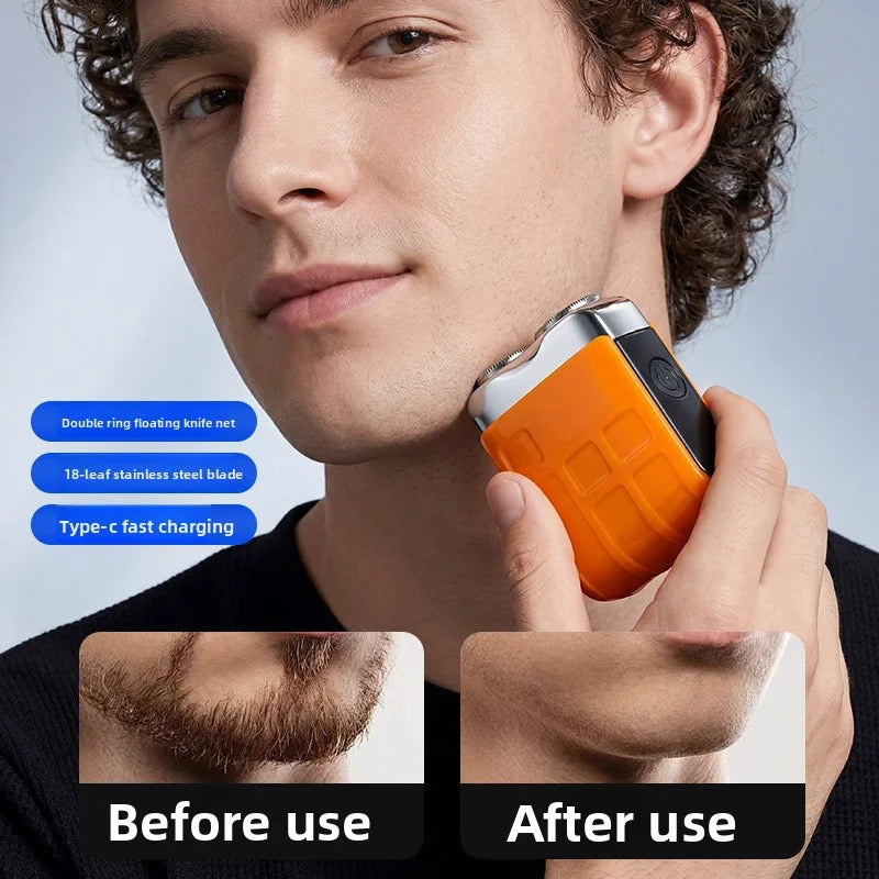 Electric Shaver Men Rechargeable Beard Blade Water Washed Digital Zpaxo
