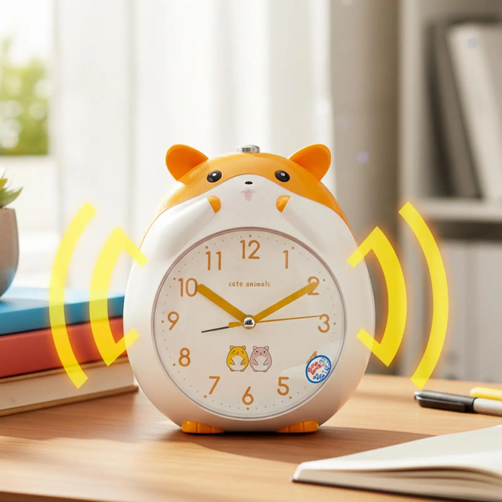 Alarm Clocks Kids Adorable Sing Talk Speaker Animal Design Clock Ages