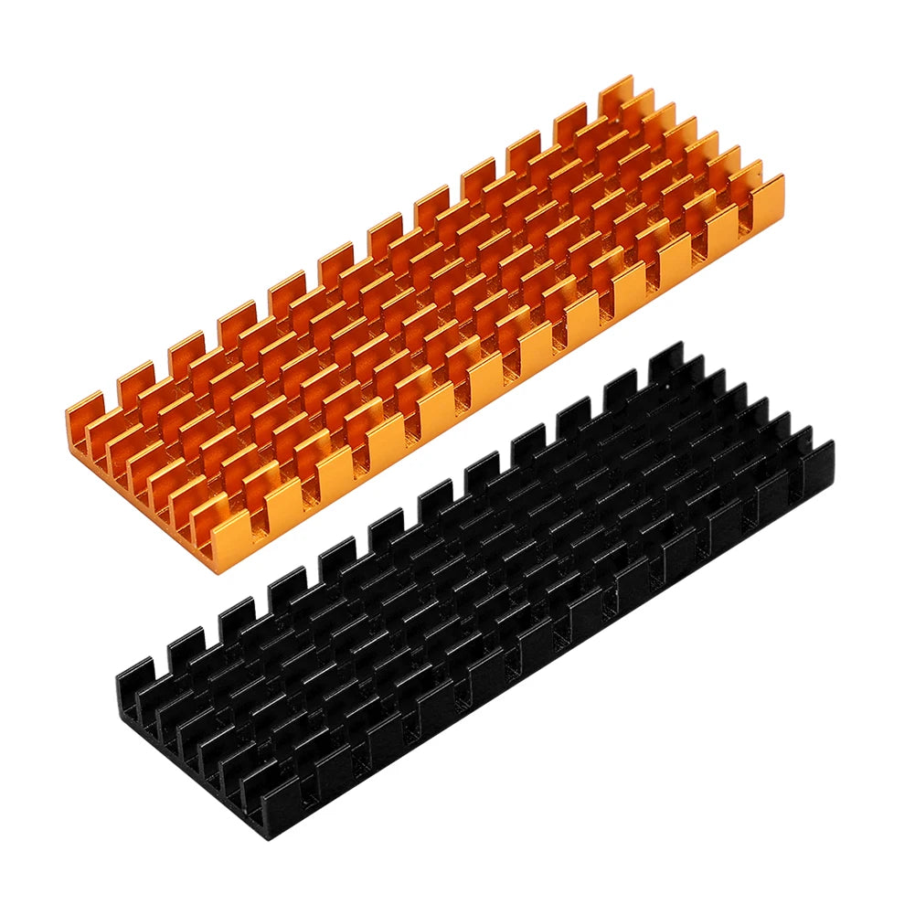 Cooling Fin Desktops M 2 SSD 2280 PCIE State Drive Heat Sink 70x22x6mm