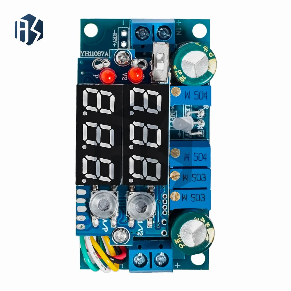 5A DC-DC Step-Down MPPT Solar Controller: Digital Display Module for Constant Voltage/Current Lithium Battery Charging Zpaxo