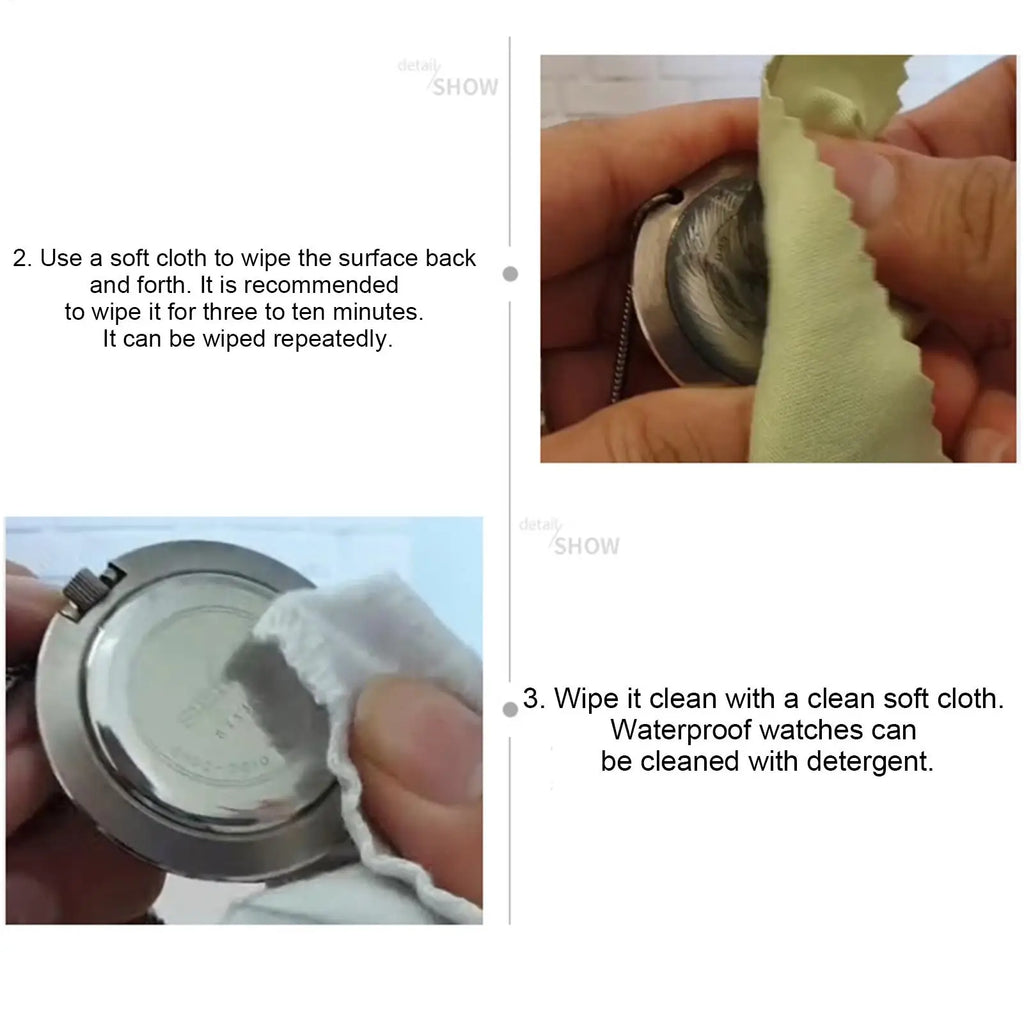 Watch Crystal Scratch Remover 30g Watch Polishing Kit Quick Repair Repair Tools for Watch Cases Bracelets and Covers Zpaxo