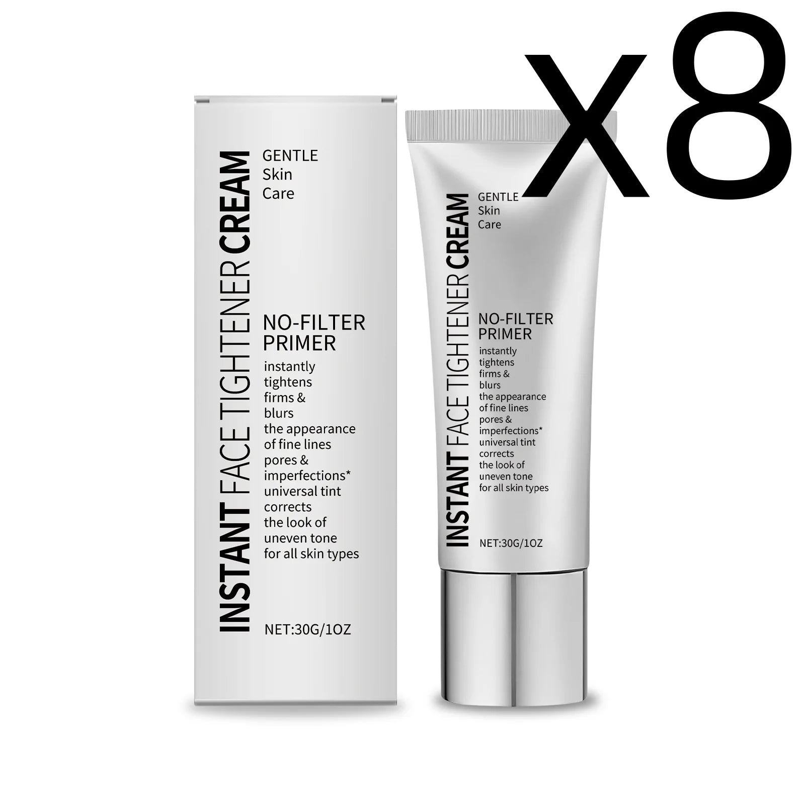 Facial Makeup Primer – Firming, Oil Control & Smooth Finish Makeup Primer Zpaxo 30g Boxed X 8PCS
