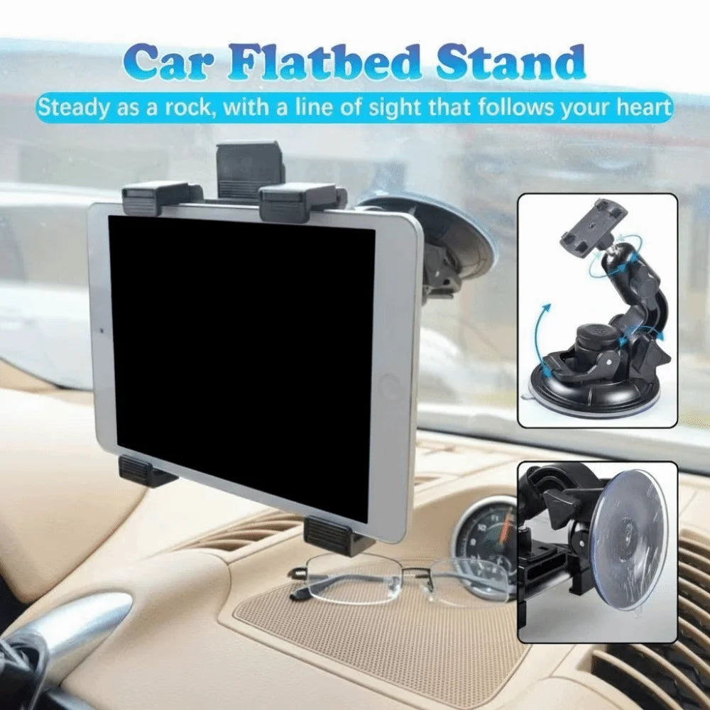 Flexible Car Phone Holder 360° Rotating Suction Cup Auto Navigation Bracket Desk Holder Long Arm Windshield Phone Mount Zpaxo