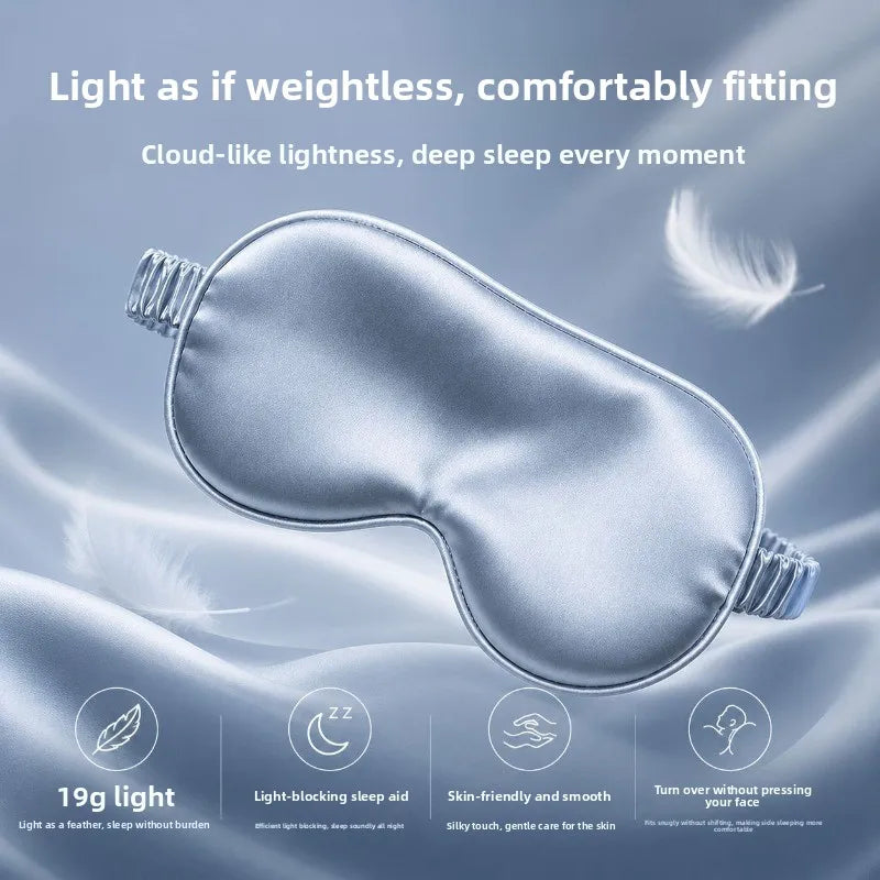 Silk Sleep Eye Mask – Soft Light Blocking Night Cover