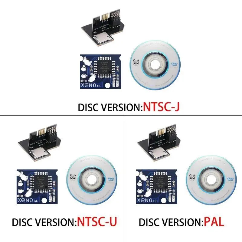 652F Game Accessory SD2SP2 Micro SDCard Adapter Disc DVD for NGC NTSC for w/Xeno for Zpaxo