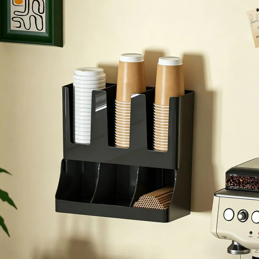 Coffee Organizer Station Large Capacity Storage Rack Countertop Pods