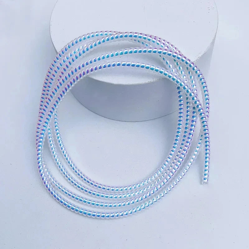 1.6M Spiral Laser Cable Protector & Cord Organizer Wrap – 2pk