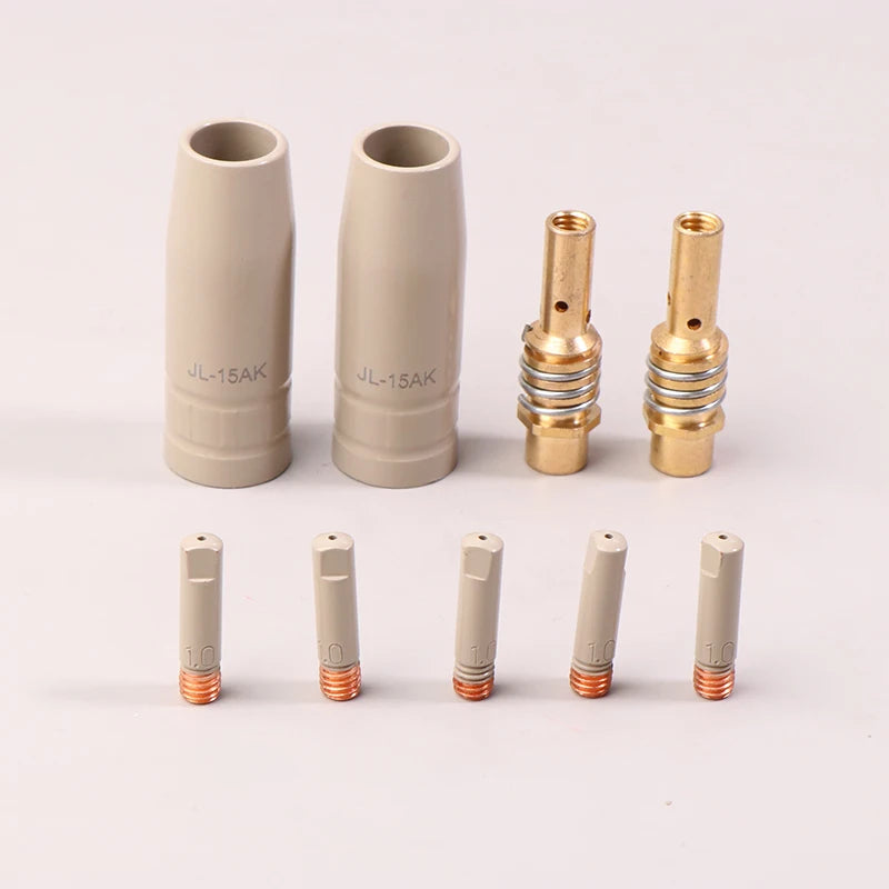 0 8 1 MIG Torch Gas Nozzle Tip Holder Protection Parts 15AK Welding Zpaxo 1.0MM