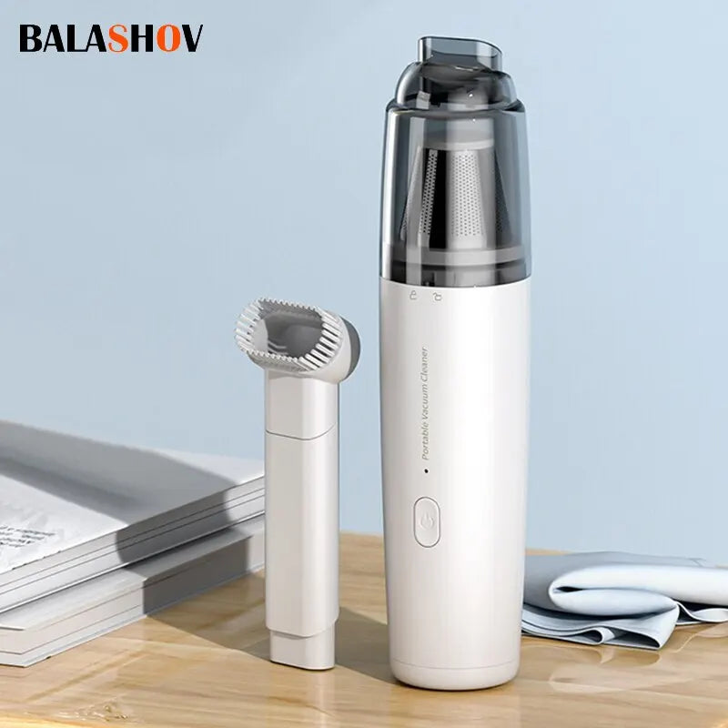 Vacuum Cleaner Mini Car Cleaning Powerful Suction Handheld Car Vacuum Cleaner Rechargeable for Car and Home Auto Vacuum Cleaner Zpaxo
