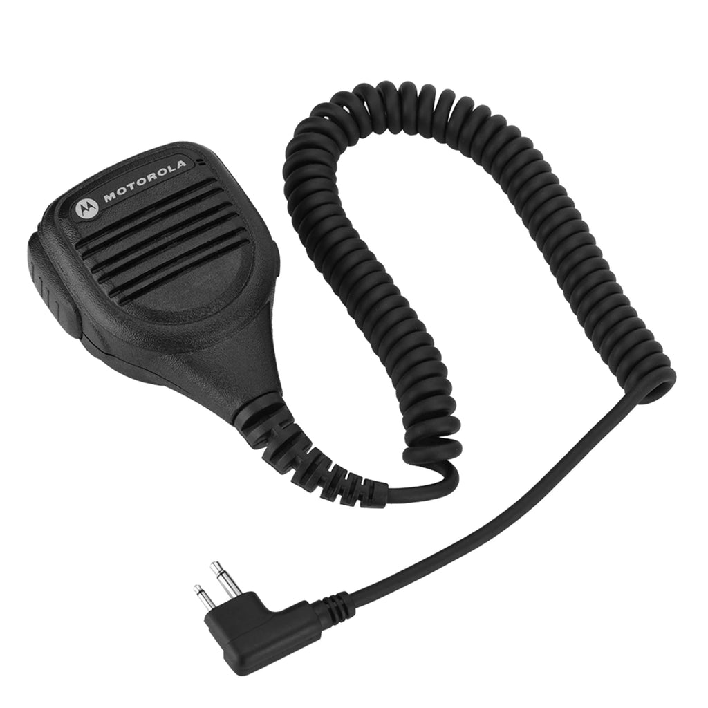 Headphone Jack Speaker Mic Walkie Talkie Radio Hand Microphone Steel