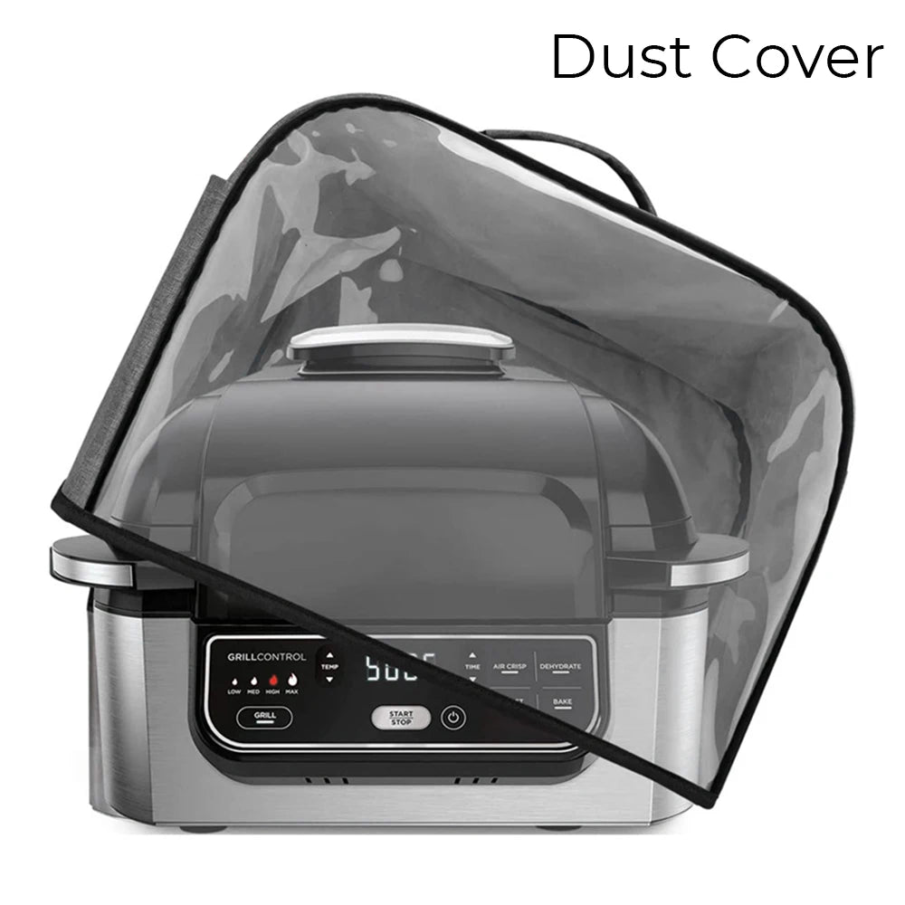 Storage Pockets Toaster Cover Durable Kitchen Dust Cap Air Fryer Hood