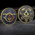 U S Commemorative Coins Freemasonry Medals Metal Badges Collectible