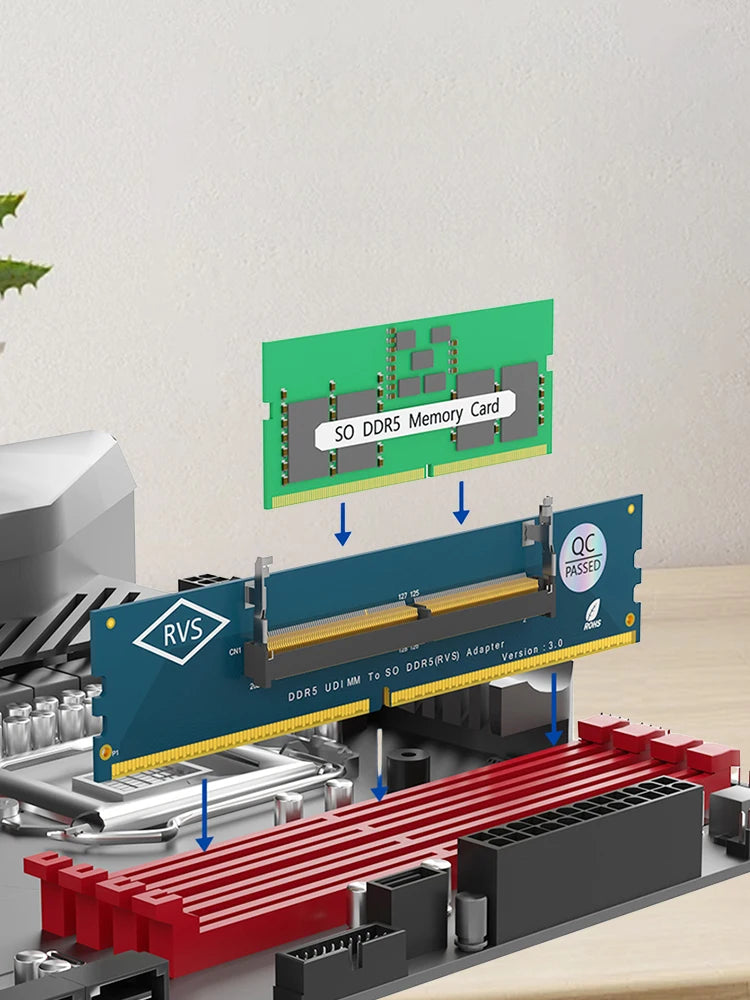 DDR5 SO-DIMM Gaming Laptop RAM Memory Module Overcurrent Protection